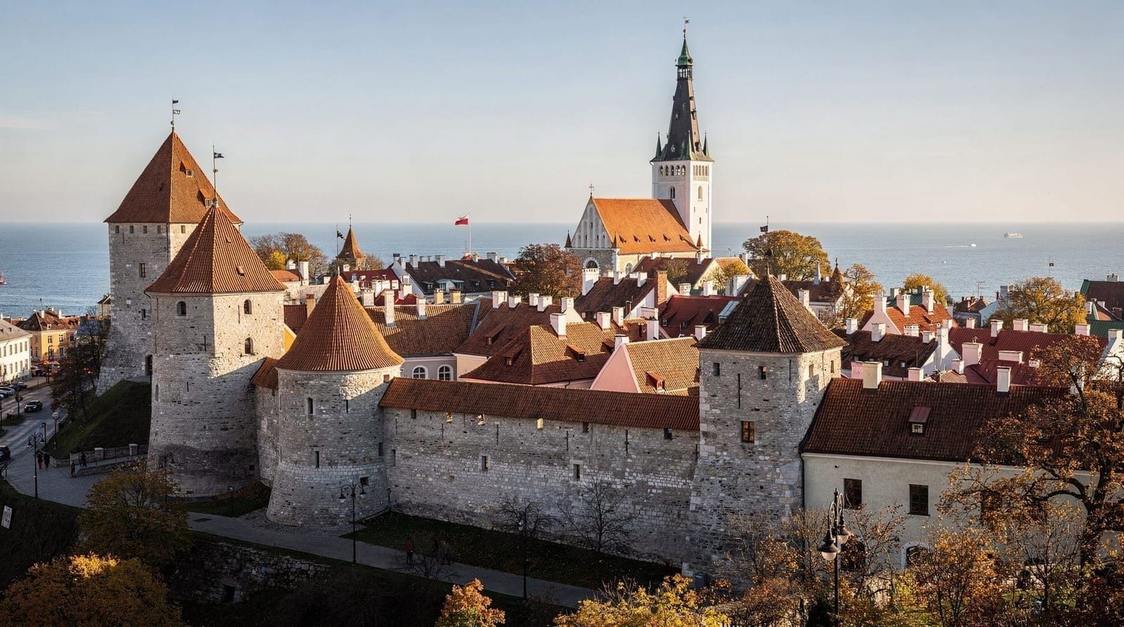 Tallinn — Estonia's medieval capital, 2.5 hours by ferry from Helsinki, Finland